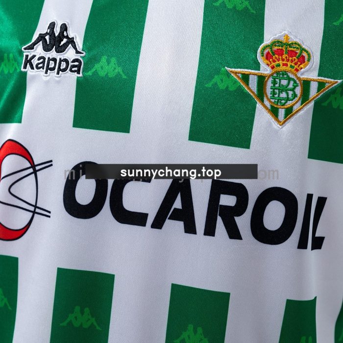 Real Betis 1995/1996 Home Retro Jersey S-XXL - 图片 5
