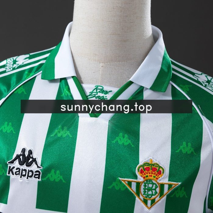 Real Betis 1995/1996 Home Retro Jersey S-XXL - 图片 6