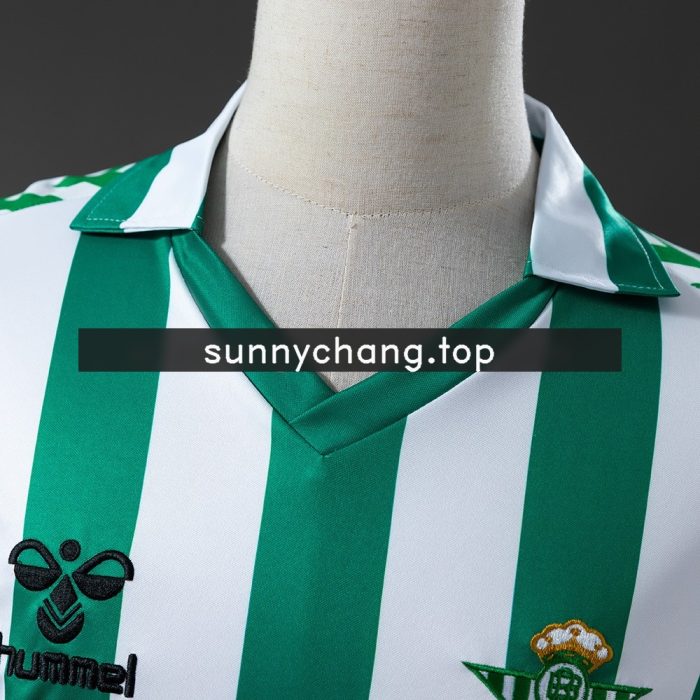 Real Betis 1988/89 Home Retro Shirt - 图片 6