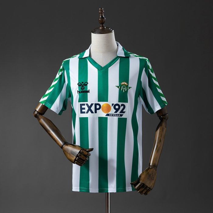 Real Betis 1988/89 Home Retro Shirt - 图片 8