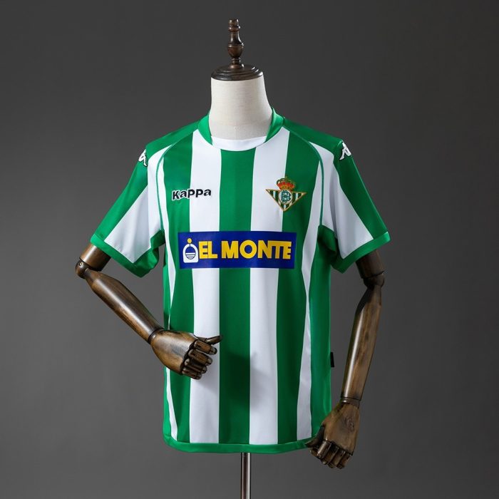 Real Betis 2001/2002 Home Retro Jersey - 图片 8