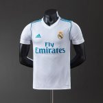 Real Madrid 2017/2018 Home Player Version Jersey