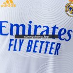 Real Madrid 2021/2022 Home Long Sleeve Player Version Jersey - 图片 6