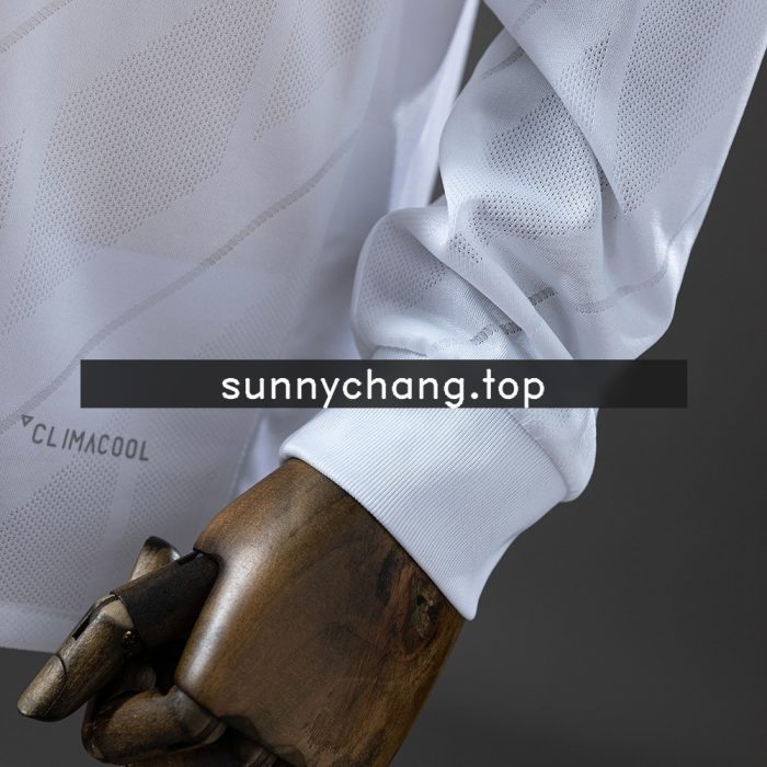 Real Madrid 17/18 Home Retro Long Sleeve Jersey - 图片 2