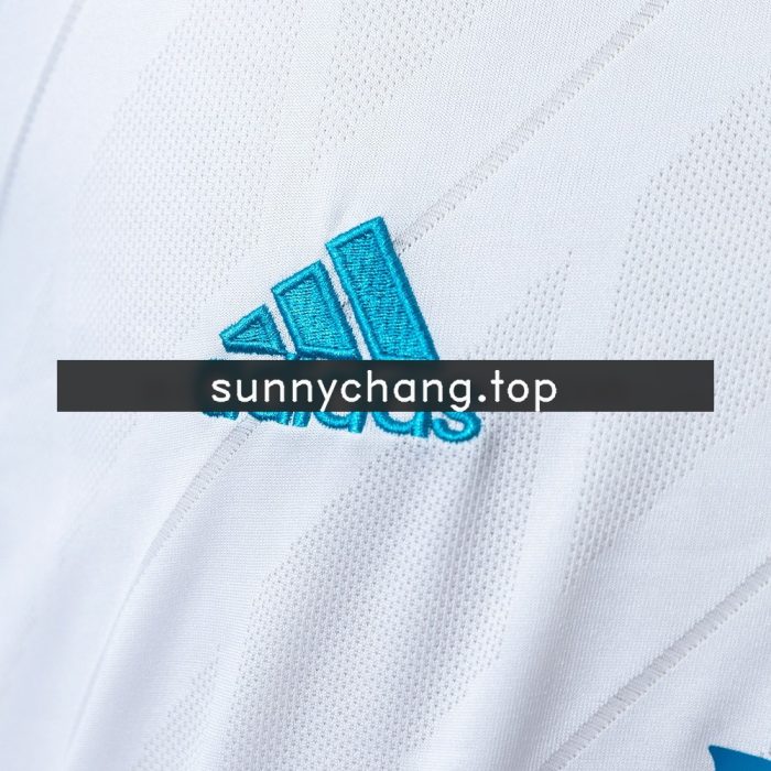 Real Madrid 17/18 Home Retro Long Sleeve Jersey - 图片 3