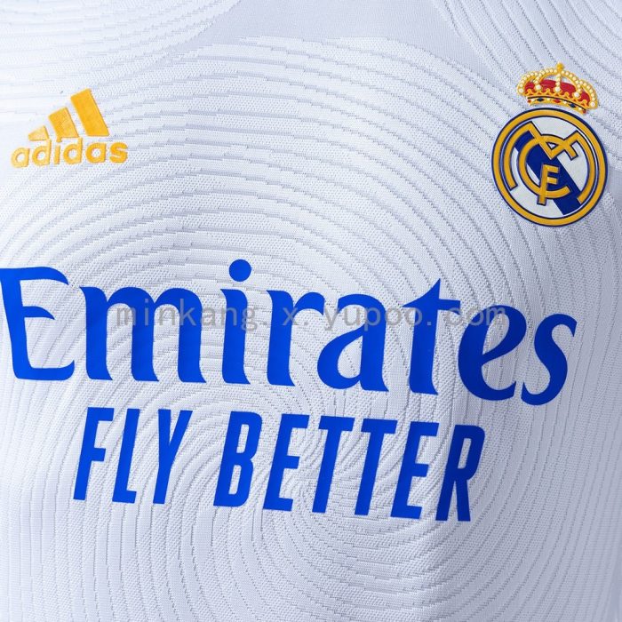 Real Madrid 21/22 Player Version Home Jersey - 图片 6