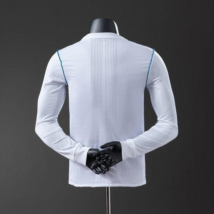 Real Madrid 2017/2018 Home Long Sleeve Player Version Jersey - 图片 8