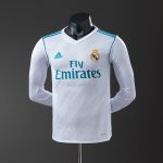 Real Madrid 2017/2018 Home Long Sleeve Player Version Jersey - 图片 9