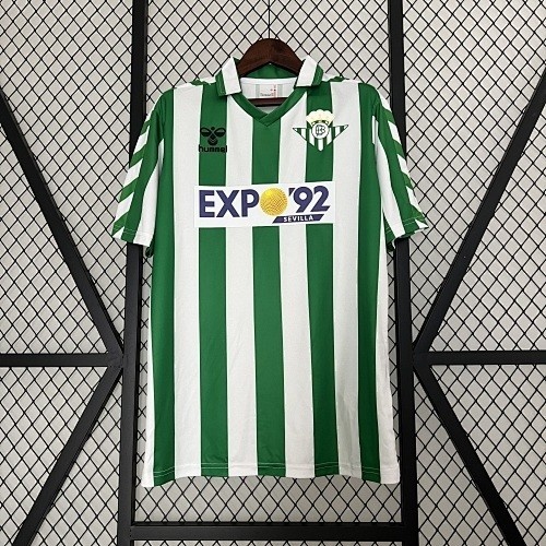 JER-4661_1 Real Betis 1988-1989 Home Retro Jersey - 图片 1