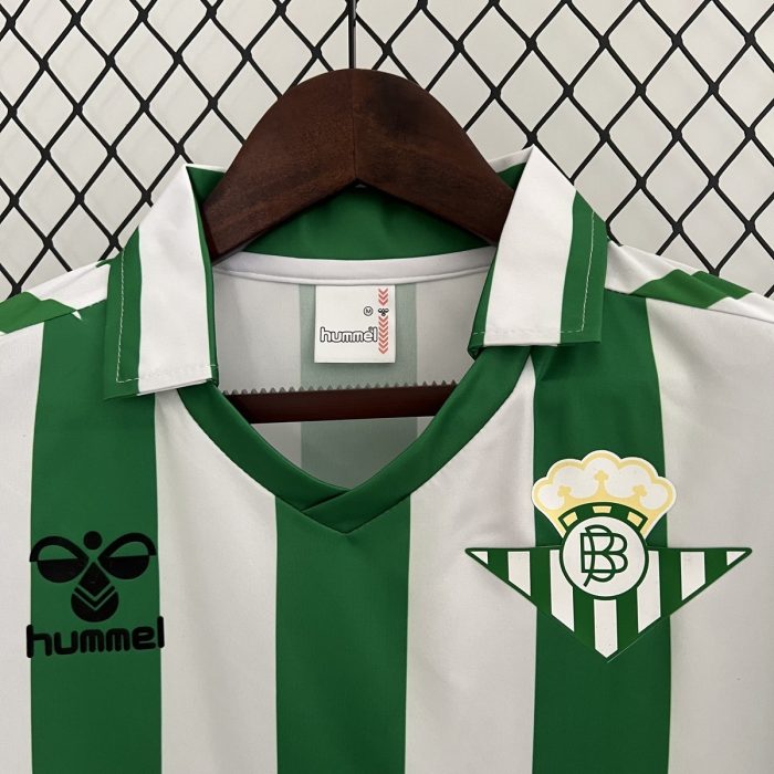 Real Betis 1988-1989 Home Retro Jersey - 图片 3