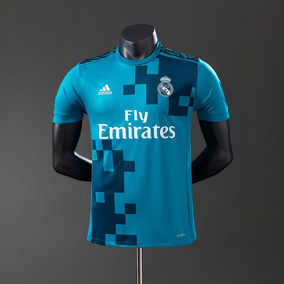 JER-4663_1 Real Madrid 17/18 Third Away Player Version Jersey - 图片 1