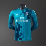 Real Madrid 2017-2018 Third Away Long Sleeve Player Version Jersey - 图片 9