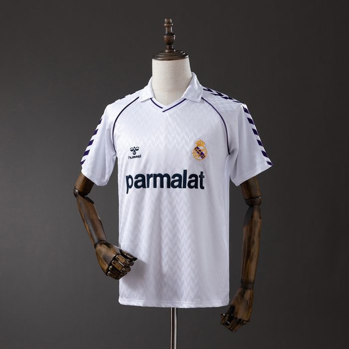 Real Madrid 1986/87 Home Retro Shirt - 图片 8