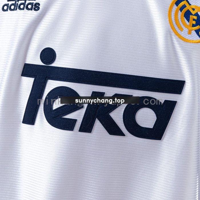 Real Madrid 1998-2000 Home Retro Jersey - 图片 5