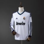 Real Madrid 12/13 Home Long Sleeve Retro Shirt