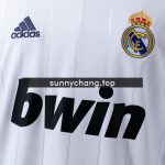 Real Madrid 12/13 Home Long Sleeve Retro Shirt - 图片 5