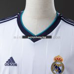 Real Madrid 12/13 Home Long Sleeve Retro Shirt - 图片 6