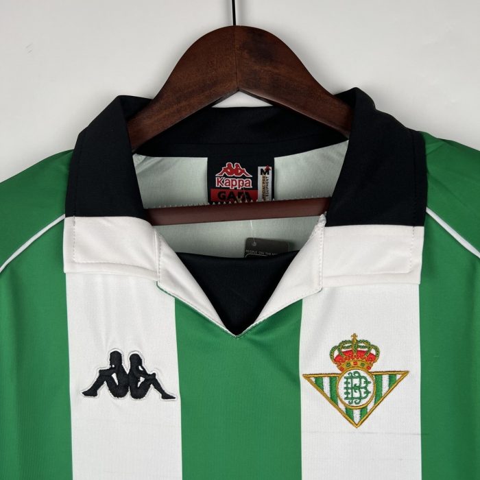 Real Betis 1998/1999 Home Retro Shirt - 图片 8