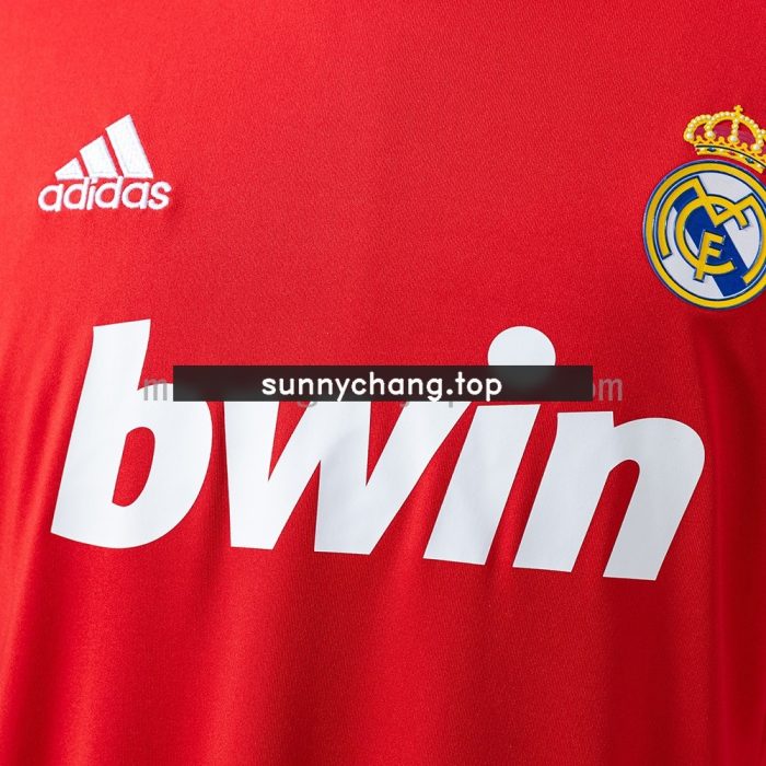 Real Madrid 11/12 Third Away Retro Long Sleeve Jersey - 图片 5