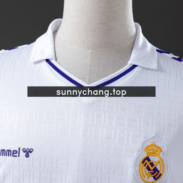 Real Madrid 1988-1990 Home Retro Shirt - 图片 6