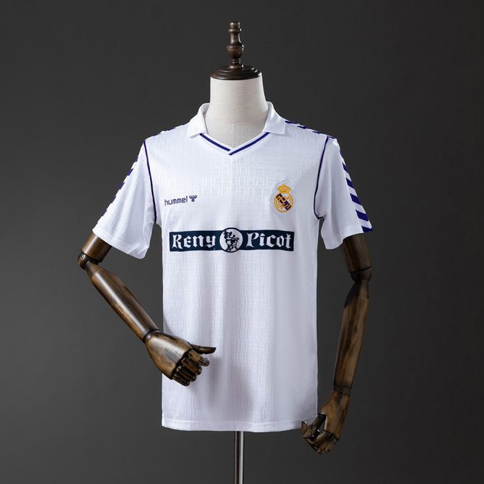 Real Madrid 1988-1990 Home Retro Shirt - 图片 8