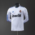 Real Madrid 2010/11 Home Long Sleeve Player Version Jersey