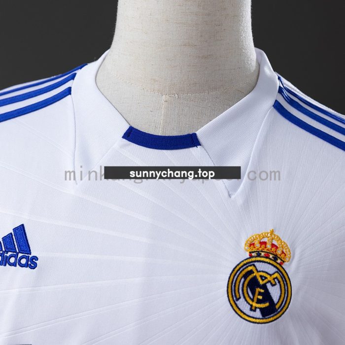 Real Madrid 2010/2011 Home Long Sleeve Retro Jersey - 图片 7