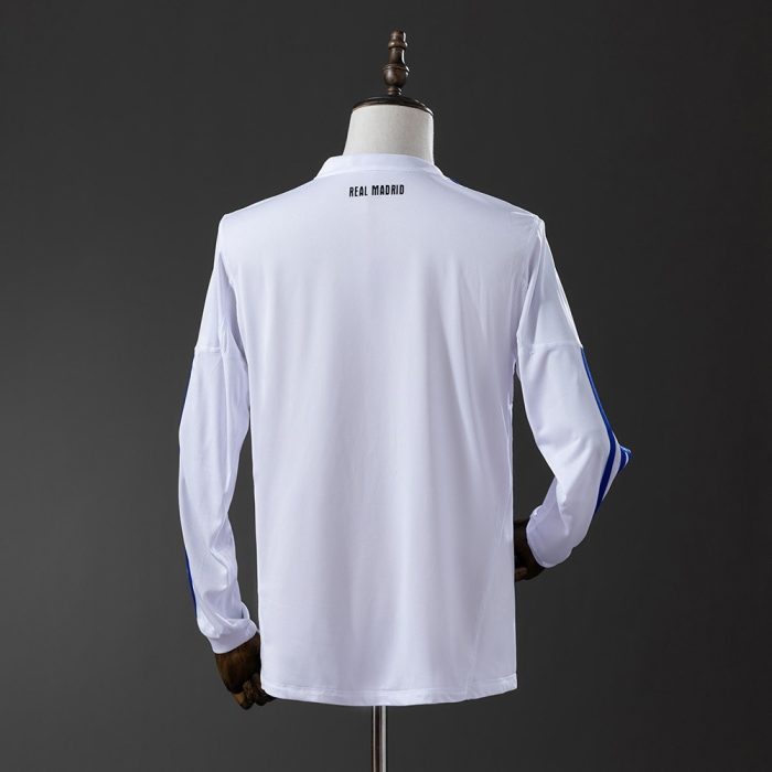 Real Madrid 2010/2011 Home Long Sleeve Retro Jersey - 图片 8