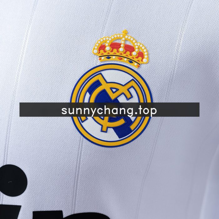 Real Madrid 2012/13 Home Long Sleeve Player Version Jersey - 图片 5
