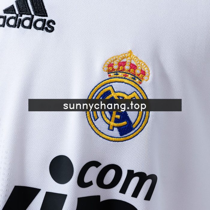 Real Madrid 08/09 Home Retro Shirt - 图片 4