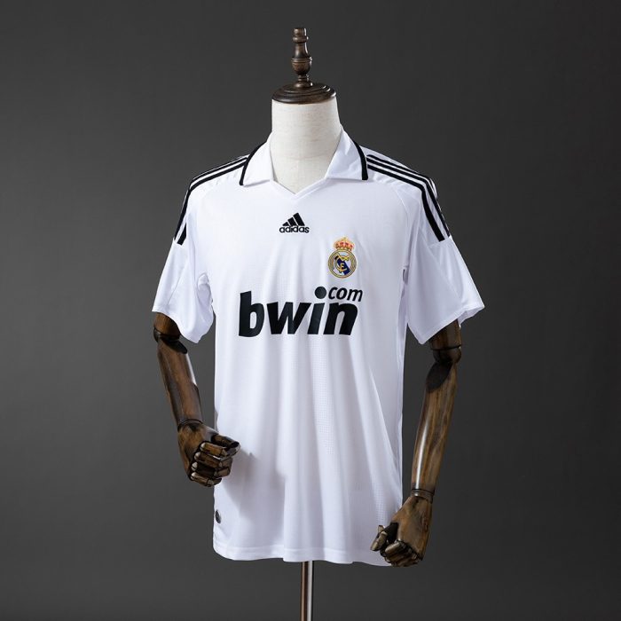 Real Madrid 08/09 Home Retro Shirt - 图片 8