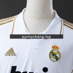 Real Madrid 2011/12 Home Long Sleeve Retro Jersey - 图片 7