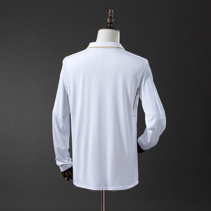 Real Madrid 2011/12 Home Long Sleeve Retro Jersey - 图片 8