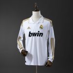 Real Madrid 2011/12 Home Long Sleeve Retro Jersey - 图片 9