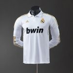 Real Madrid 2011/12 Home Long Sleeve Player Version Jersey