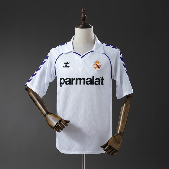 Real Madrid 1988 Home Retro Jersey - 图片 8