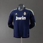 Real Madrid 2012/13 Away Long Sleeve Player Version Jersey