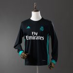 Real Madrid 2017/18 Away Long Sleeve Retro Jersey