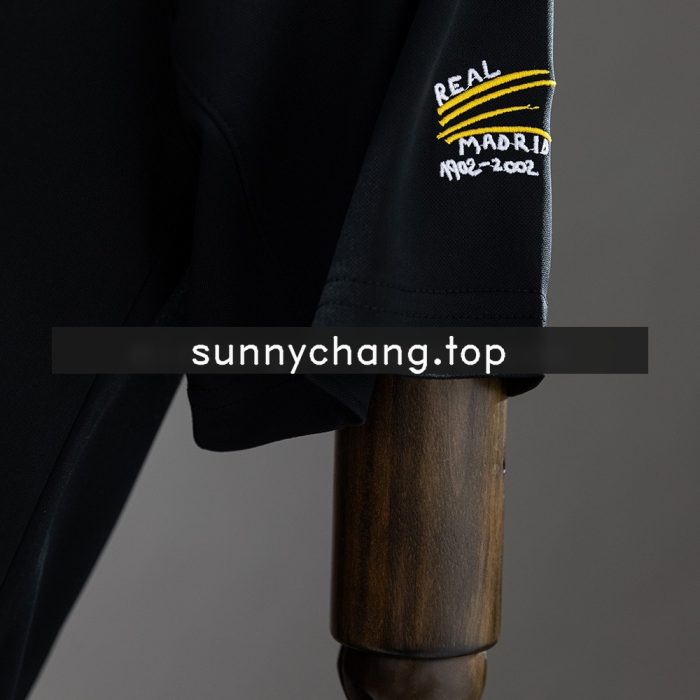 Real Madrid 2002/2003 Champions League Away Retro Shirt - 图片 2
