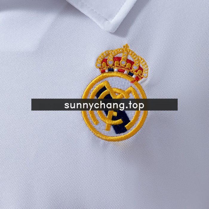 Real Madrid 2002/2003 Champions League Home Retro Shirt - 图片 4