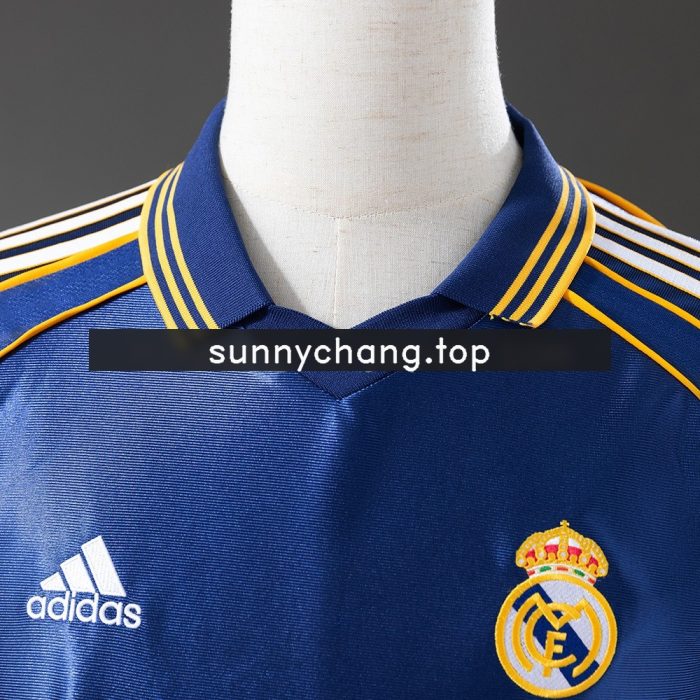 Real Madrid 1998-2000 Third Away Retro Jersey - 图片 6