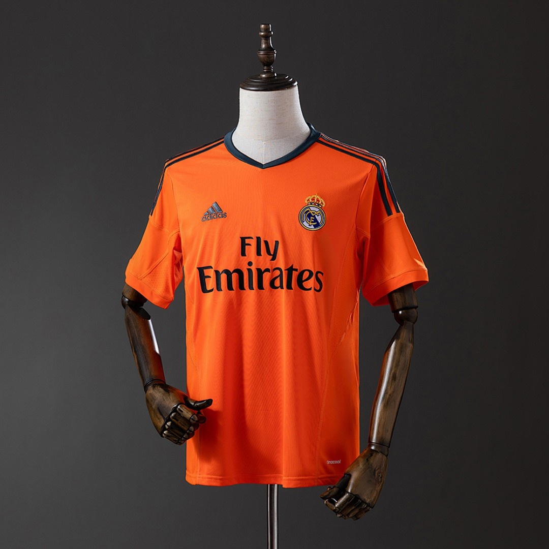 JER-4726_1 Real Madrid 2013-2014 Third Away Retro Shirt - 图片 1