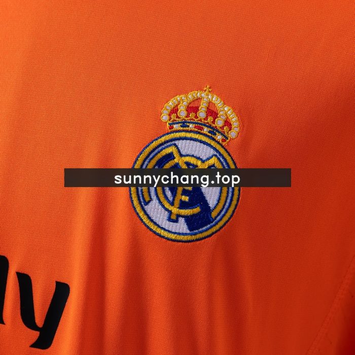 Real Madrid 2013-2014 Second Away Long Sleeve Retro Jersey - 图片 5