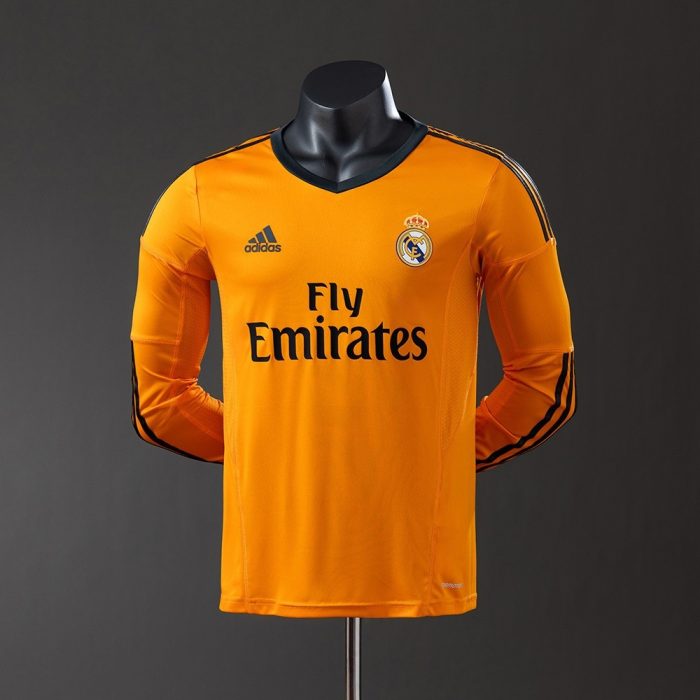Real Madrid 13/14 Third Away Long Sleeve Player Version Jersey - 图片 9