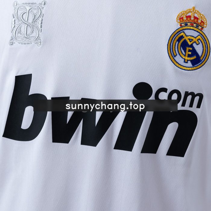 Real Madrid 2009/10 Home Retro Jersey - 图片 7