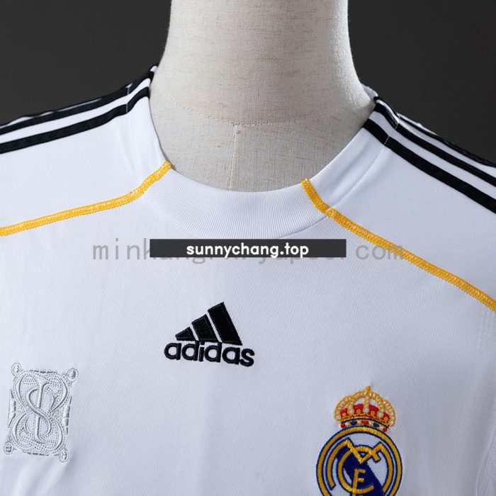 Real Madrid 2009/10 Home Retro Jersey - 图片 8