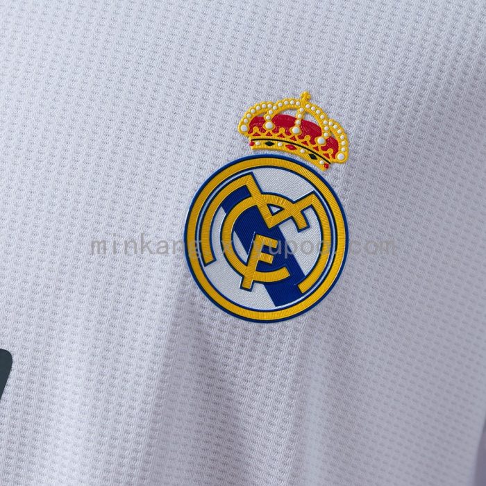 Real Madrid 2015-2016 Home Long Sleeve Retro Jersey - 图片 5