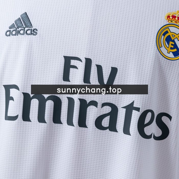 Real Madrid 2015-2016 Home Long Sleeve Retro Jersey - 图片 6