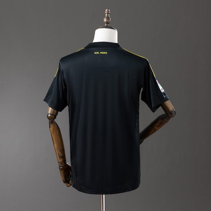 Real Madrid 2011-2012 Goalkeeper Black Vintage Jersey - 图片 8