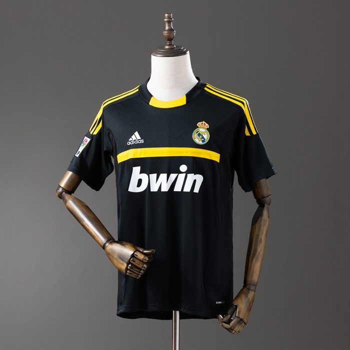 Real Madrid 2011-2012 Goalkeeper Black Vintage Jersey - 图片 9